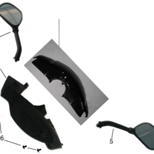 Carénages et rétroviseurs