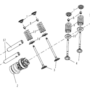 Arbre à cam et soupape