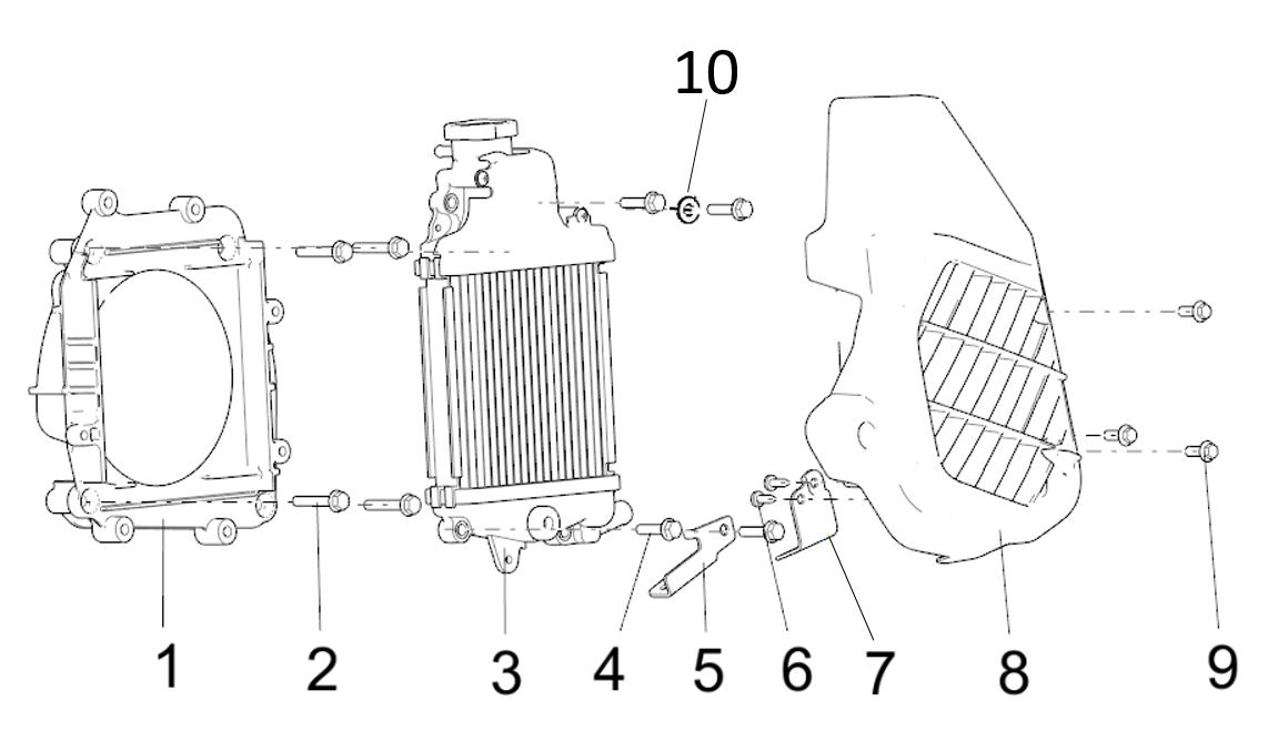 pièces détachées - moteur - batterie - moteur E-Ptio - scooter électrique