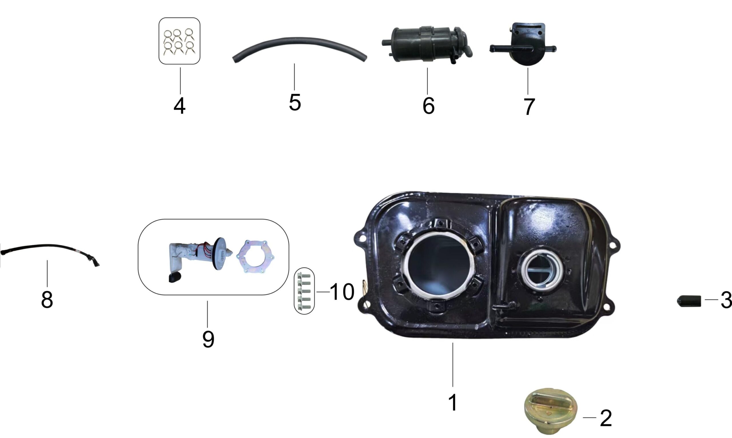 pièces détachées - carénages - carénages E-Ptio - scooter électrique