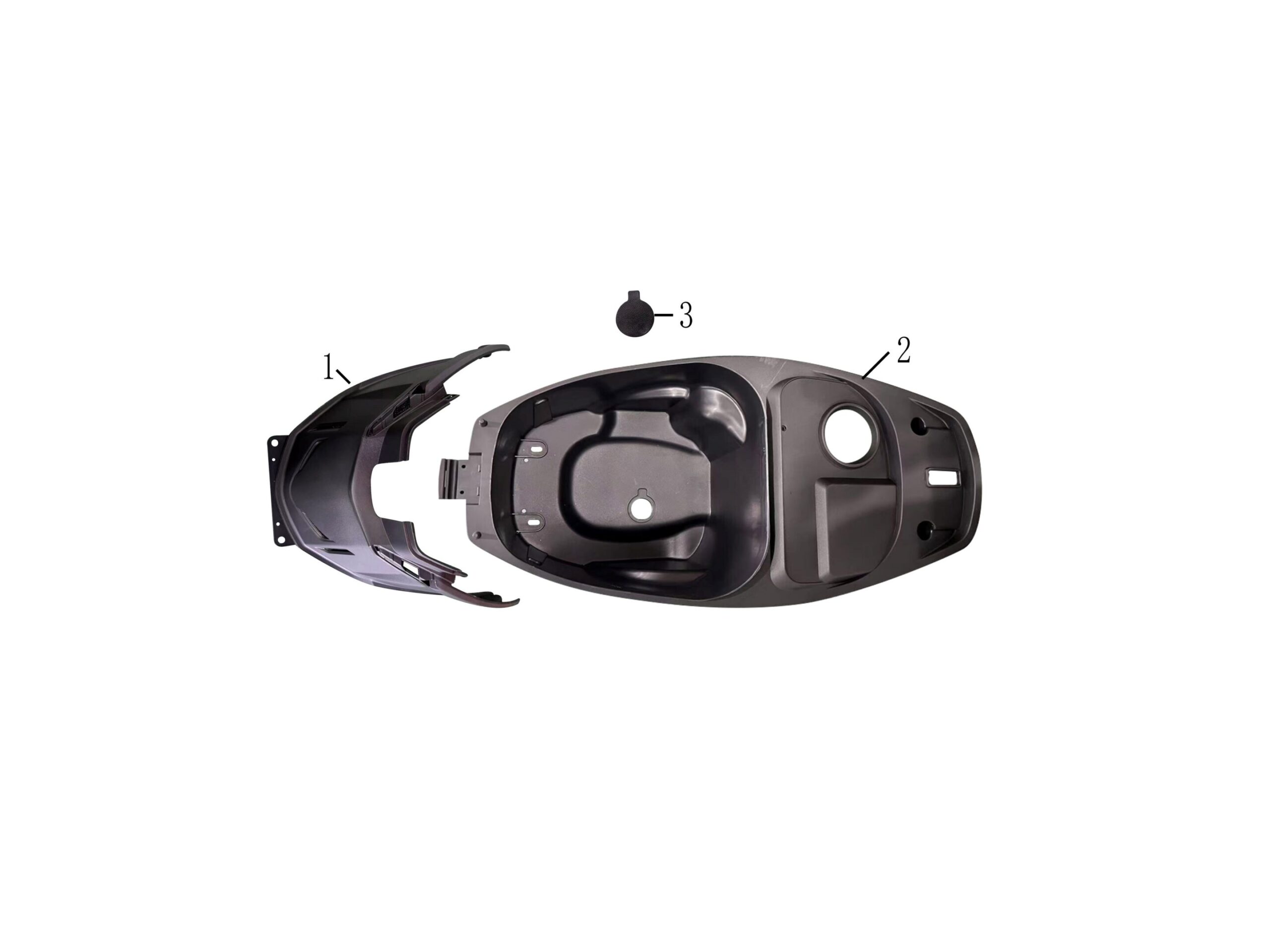 pièces détachées - éclairage - éclairage E-Ptio - scooter électrique