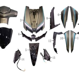 Carénages face avant