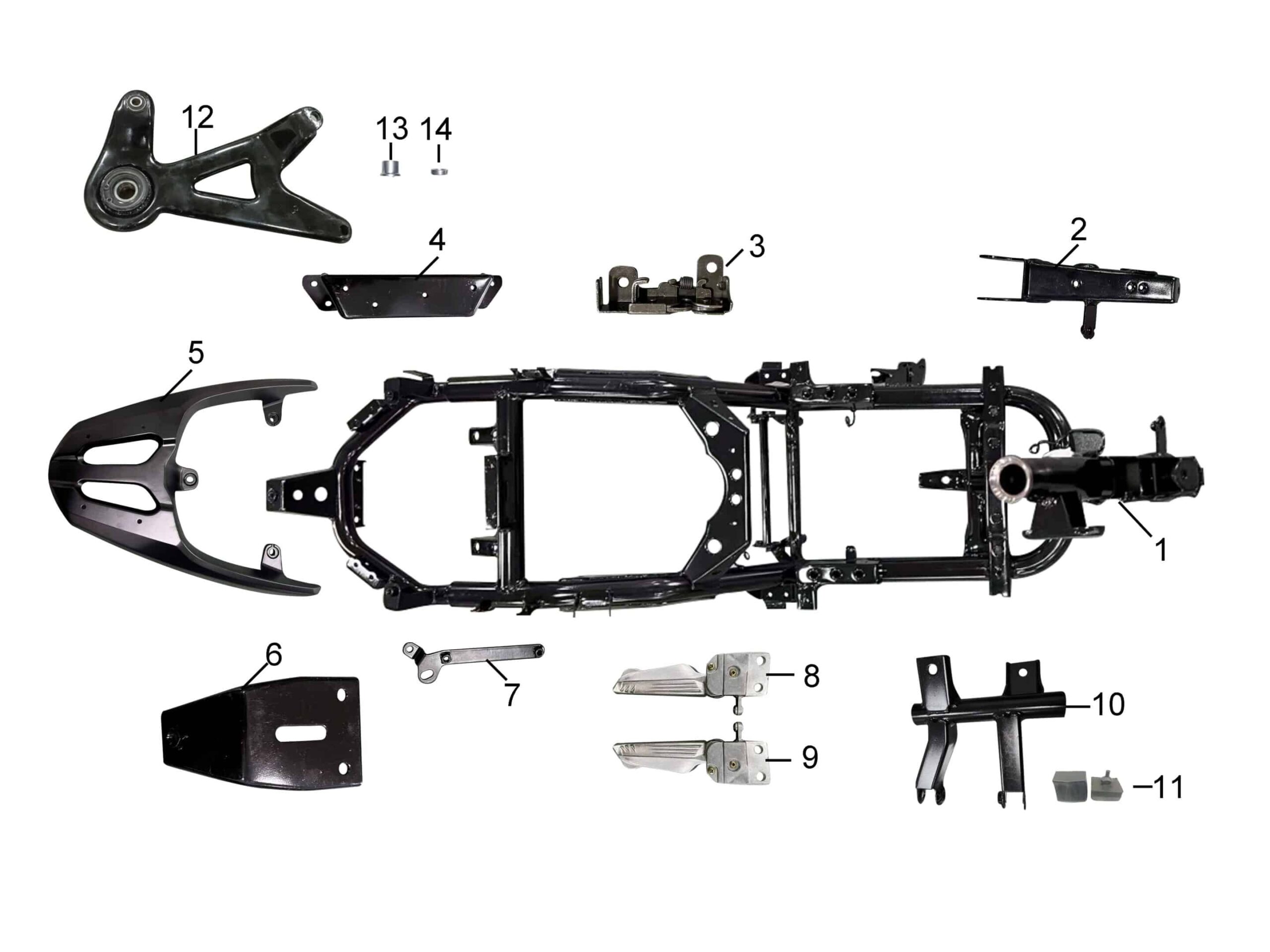 pièces détachées - Guidon - guidon E-Ptio - scooter électrique