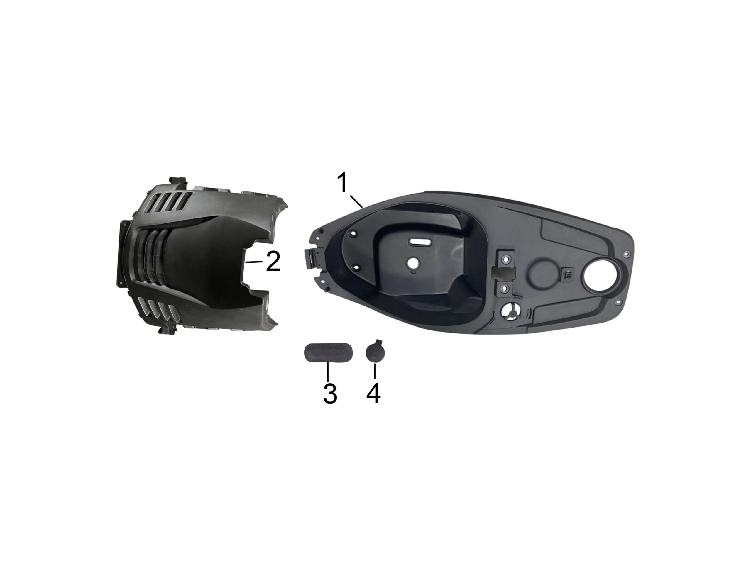 pièces détachées - éclairage - éclairage E-Ptio - scooter électrique