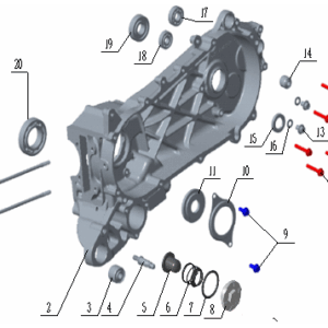 Carter moteur princpal