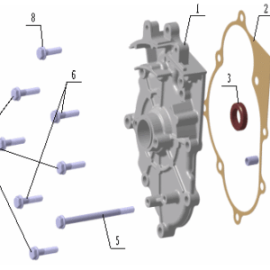 Petit carter moteur droit
