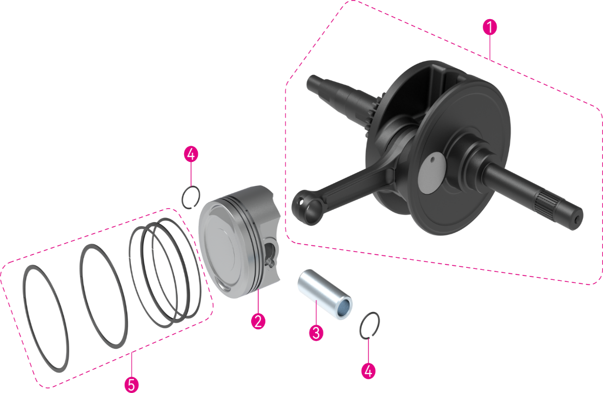 pièces détachées - roues - roues E-Ptio - scooter électrique