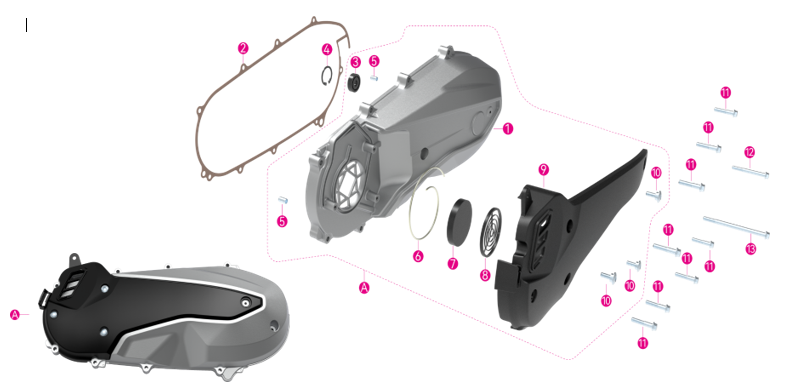 pièces détachées - roues - roues E-Ptio - scooter électrique